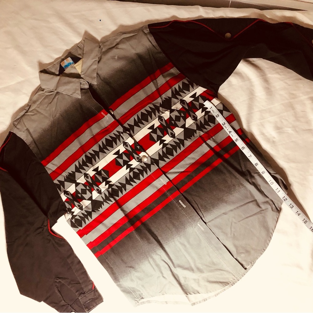 Vintage Brooks Dunn Button Down Shirt Womens S Small Rodeo Western Cowgirl